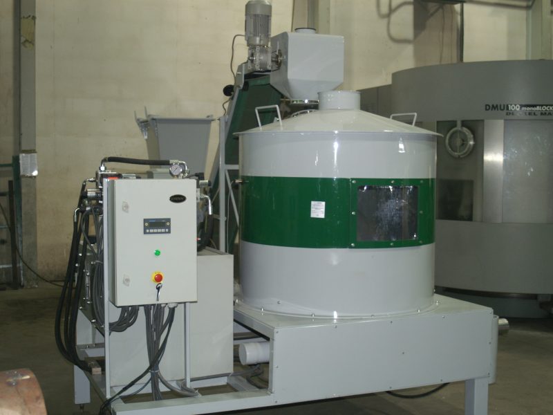 Briquetting machine for vegetable waste management